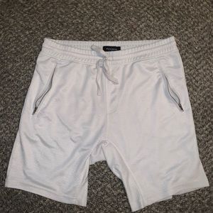 Pacsun white mesh with zip up pockets